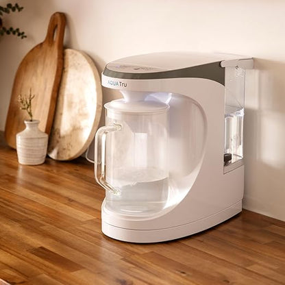 AquaTru Carafe Alkaline Countertop Water Purifier | Certified 4-Stage RO System Removes 84 Contaminants Including Forever Chemicals, Lead & Fluoride | Adds Healthy Minerals | No Plumbing - Image 3
