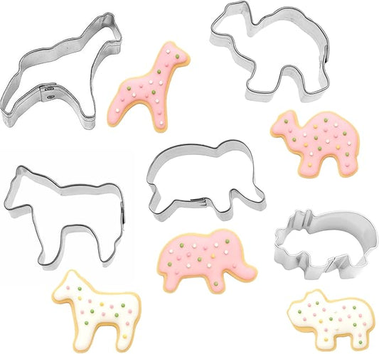 Mini Circus Animal Cookie Cutter 5 Piece Set from The Cookie Cutter Shop – Tin Plated Steel Cookie Cutters