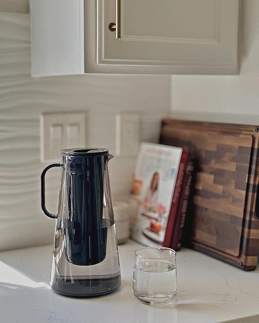 LifeStraw Home – Water Filter Pitcher, 7-Cup, Obsidian, BPA Free Designed for Everyday Protection Against Bacteria, parasites, microplastics, Lead, Mercury, PFAS, and a Variety of Chemicals - Image 6