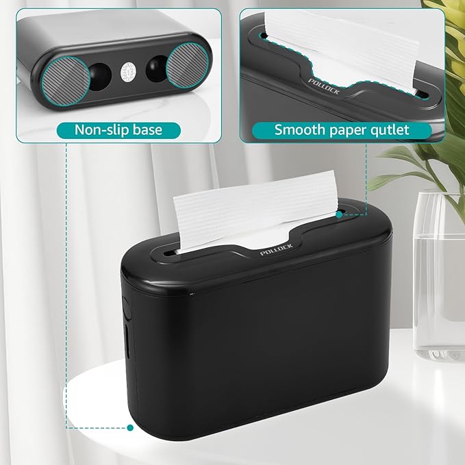Paper Towel Holder Countertop, Commercial Paper Towel Dispenser, Multifold Trifold Z-Fold Paper Towel Dispenser, Hand Towel Dispenser, Napkin Holder Dispenser for Home Kitchen Restaurant