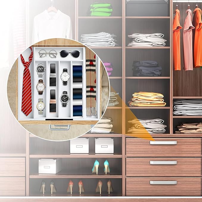 Kitchen Silverware Drawer Organizer and Storage Utensilios De Cocina Modernos Soporte Para Cucharas Trastes De Cocina Organizadores Platos Para Gabinetes Cajones Decoración Organizador Para Utensilios - Image 7