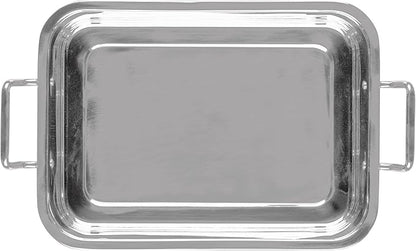 Farberware Classic Traditions Stainless Steel Roaster/Roasting Pan with Rack, 17 Inch x 12.25 Inch - Image 7