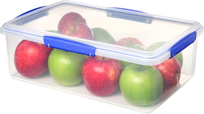 Sistema KLIP IT Large 7L Food Storage Container, Airtight & Stackable, Dishwasher, Freezer, & Microwave-Safe, BPA-Free - Image 12
