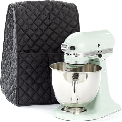 Covermates Keepsakes Mixer Cover Dust Protection - Stain Resistant - Washable Appliance Cover, Black
