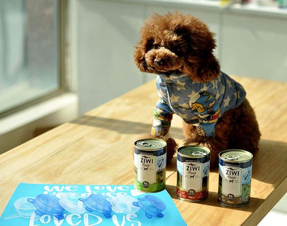 COMTIM Pet Food Can Lids, Silicone Stretch Can Lids Covers for Dog Cat Food, Reusable Expandable Universal Size Fit Most Cans and Jars, 6 Pack