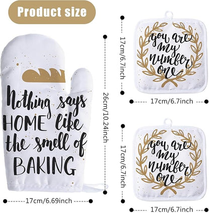 Patelai 50 Pieces Blank Sublimation Oven Mitts Set Include Blank Sublimation Heat Resistance Oven Gloves and Pot Holders for DIY Kitchen Dining Room Accessories