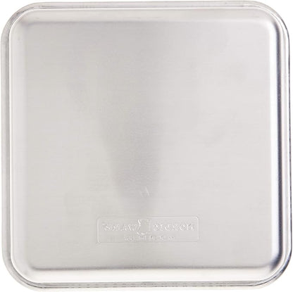 Nordic Ware - 47500 Nordic Ware Naturals Aluminum Commercial 8" x 8" Square Cake Pan, 8 by 8 inches, Silver