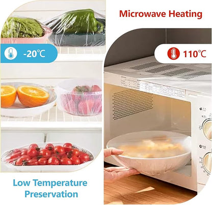 160Pcs Bowl Covers for Bread Proofing- Fits Bowls Up to 12", Large Thickened Reusable Elastic Stretch Wrap Food Covers, Shower Caps for Sourdough Bread, BPA Free, Food Grade - Image 4