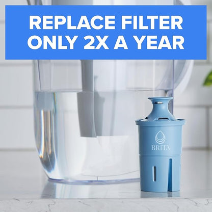 Brita Filter Replacements for Water Pitchers and Dispensers, Elite, NSF Certified to Remove 99% of Lead, 2 Count, Blue - Image 3