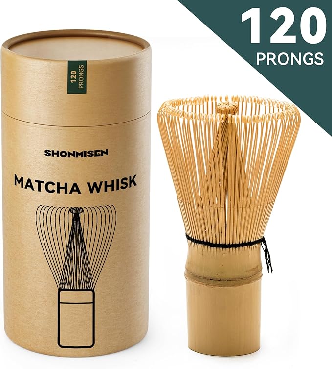 Bamboo Matcha Whisk 80/100/120 Prong, Traditional Japanese Chasen Matcha Stirrer -Authentic Japanese Bamboo Whisk For Matcha Tea (120prongs) - Image 7