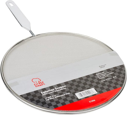 Chef Craft Select Splatter Screen, 10 inches in diameter, Stainless Steel (Pack of 4) - Image 2