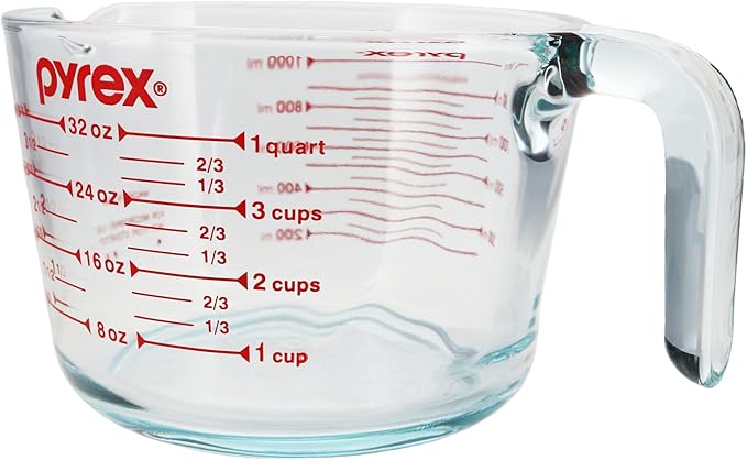 Pyrex 5301485 4 Cup Glass Measuring Cup - Made in USA - Image 4