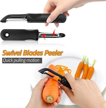 Vegetable Fruit peeler for kitchen Potato Peeler Hand Sharp Stainless Steel Peelers - Image 3