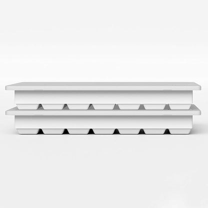 Ice Cube Tray – Small Silicone Molds with Lids, BPA-Free and Flexible for Cocktails and Beverages – Set of 2