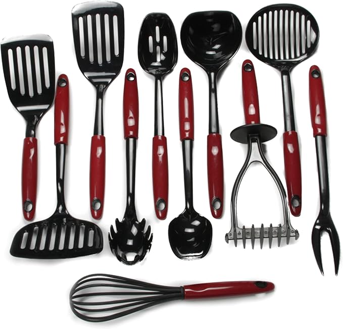 Chef Craft Select Nylon Sturdy Whisk, 10.5 inch, Red (Pack of 2) - Image 4