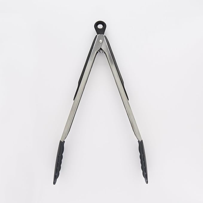 OXO Good Grips 12-Inch Tongs with Silicone Head,(Pack of 2) - Image 6