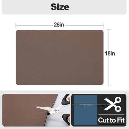 Ecotrim - Dish Drying Mat for Kitchen Counter | Coffee Bar Mat for Countertops | Heat Resistant Drainer Mat with Non-slip Rubber Backed | Hide Stain Kitchen Absorbent Draining Mat | Brown 18"x28" - Image 6