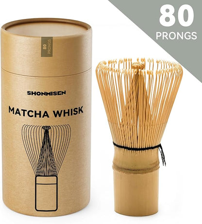 Bamboo Matcha Whisk 80/100/120 Prong, Traditional Japanese Chasen Matcha Stirrer -Authentic Japanese Bamboo Whisk For Matcha Tea (80prongs) - Image 7