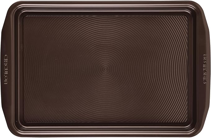 Circulon Nonstick Bakeware, Nonstick Cookie Sheet / Baking Sheet - 10 Inch x 15 Inch, Chocolate Brown - Image 8
