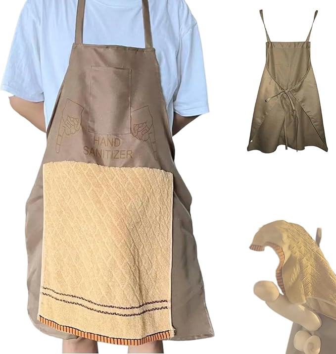 New Chef's Prank Apron, Creative Prank Aprons for Men,Funny The Ultimate Gag Gift, Surprise Hiding In The Pocket Gifts