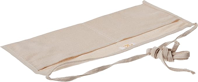 Custom Leathercraft Clc C6 Canvas Waist Apron Two Pocket, Unisex Adult, White, (Pack of 2)