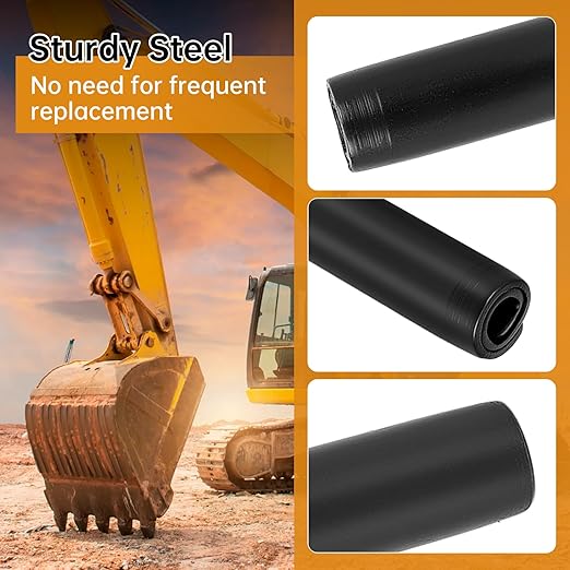 2.25 Inch Length Long Bucket Teeth Pins, for He-nsley X156 156PN P156 X156P, Ta-keuchi TB135 Skid Steer, Ku-bota 161-3 Excavator Backhoe Loader, He-nsley Style Roll Pins 20 Pack