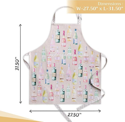Maison d' Hermine 100% Cotton Apron for women with Pocket Kitchen Chef Apron for Men Cooking Mothers Day Gifts - Image 4