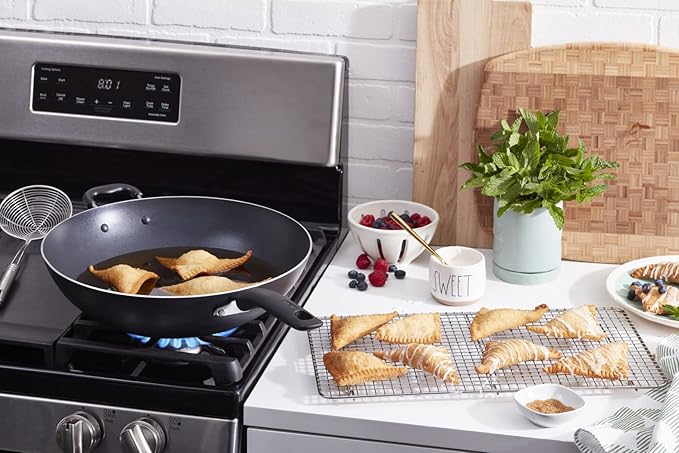 T-Fal Specialty Nonstick Woks & Stir-Fry Pan 14 Inch Oven Broiler Safe 350F Cookware, Pots and Pans, Dishwasher Safe Black - Image 5