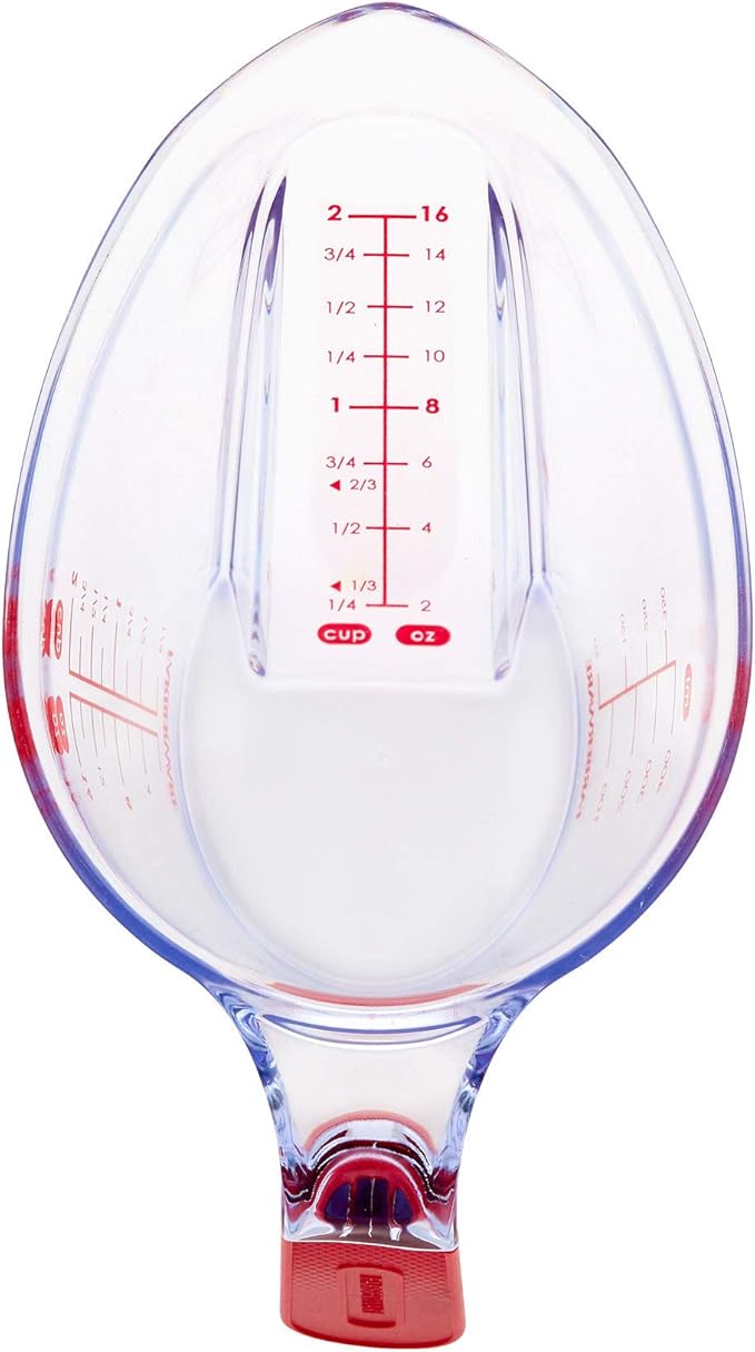 Farberware Pro Angled Measuring Cup, 2-Cup, Red - Image 2