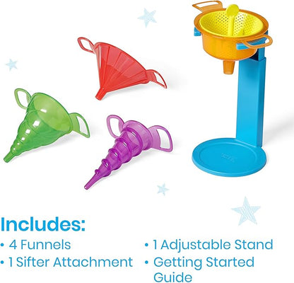 hand2mind Starter Science Funnels, Science Lab Equipment, Sand Sifter, Water Table Toys, Sensory Play Toys, Educational Science Kits, Kids Chemistry Set, Science Supplies for Classroom - Image 2