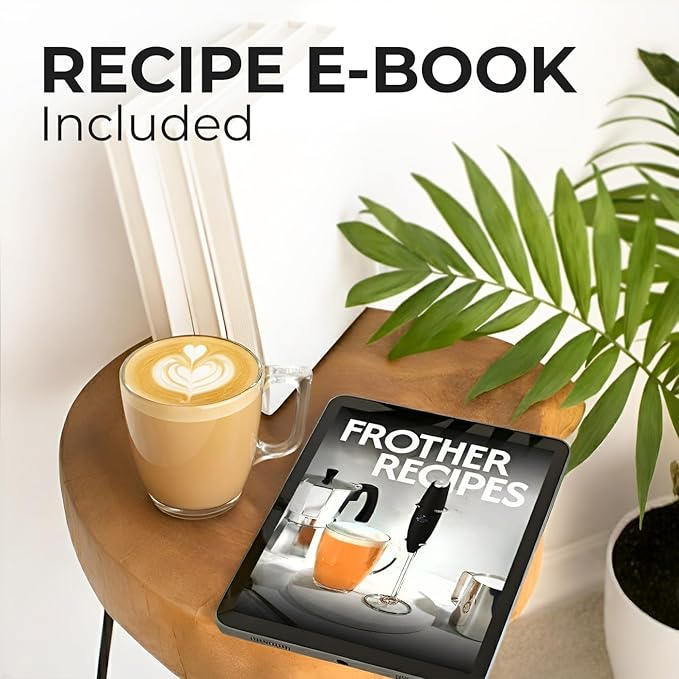 Zulay Kitchen Rechargeable Milk Frother - Dynamic - 3 Speeds, 3 Whisk Attachments, 500 mAh USB Charging, Drink Mixer For Latte, Cappuccino, Matcha, Protein Powder, Coffee Foam - Cream Copper - Image 8