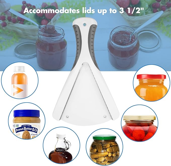 Jar Opener|Effortless Jar Opener for Weak Hands & Seniors With Arthritis Jar Lid Opener for Arthritic Hands- Opens Any Size Jar Gift for Seniors & Weak Hands - Image 4