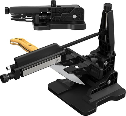 Portable Folding Knife Sharpener XAR-FS1, Adjustable Angle Sharpening System with 240#, 400#, 800#, 2000# Diamond Stone Set for Pocket, Hunting, Kitchen & Serrated Knives by XARILK_OFFICIAL
