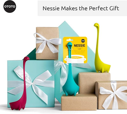 The Original Nessie Ladle by OTOTO - Soup Ladle, Cute Gifts, Funny Kitchen Gadgets, Loch Ness design, Cooking Gifts for Mom - Cute and Practical Kitchen Utensils - Unique Gifts for Women, Mothers Day - Image 6