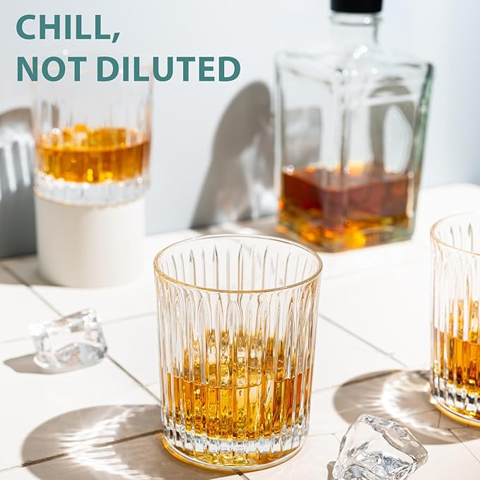 Optish Large Ice Cube Molds, 2 Pack Whiskey Square Ice Molds, 1.8 Inch Big Ice Cube Tray, Stackable Cocktail Ice Tray with Lid, Easy to Release (Blue) - Image 6
