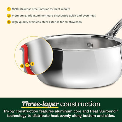 Cuisinart Copper Classic 2-Quart Saucepan with Lid