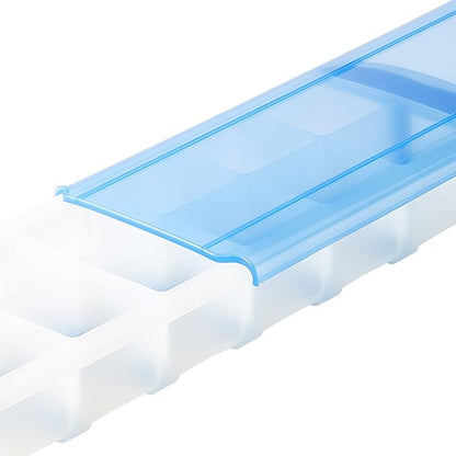 GoodCook Touch Prep and Freeze Ice Tray, 2-oz. Cubes, Stackable with Slide-off Cover - Image 4