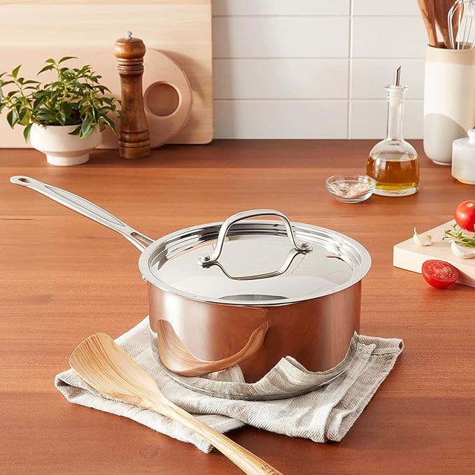 Cuisinart Saucepan w/Cover, Chef's-Classic Stainless Steel Cookware Collection, 3-Quart, 7193-20 - Image 2