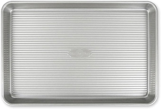USA Pan Bakeware Nonstick Jelly Roll Baking Sheet Pan, Aluminized Steel by USAPan