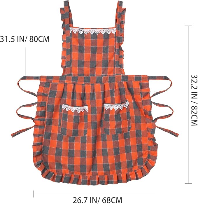 Funny Aprons for Women with Pockets, Kitchen Cooking Grilling Bbq Cute Chef Apron, Mothers Day Birthday Gifts for Women - Image 5