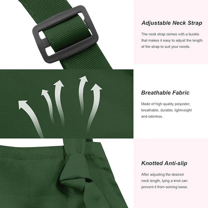 15 Pcs Adult Aprons Bulk with Pockets Adjustable Bib Chef Apron for Women Men Painting Cooking Crafting (S/L) - Image 3