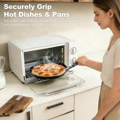 2Pcs Hot Plate Grippers, Anti Scald Plate Gripper, Hot Plate Grabber Tool for Oven, Microwave, Air Fryer, Steamer, Pots & Bowls, Pizza Pan - Image 6