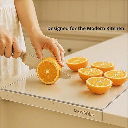 Engraved Acrylic Cutting Board with Counter Lip - Retirement Gifts for Woman Men Clear Counter Protector Kitchen Decor Happy Retirement Gifts for Teachers Mom Dad Coworker Boss Friends Retirees - Image 9