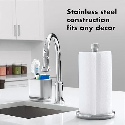 OXO Good Grips Steady Paper Towel Holder Countertop,(Pack of 4) - Image 3