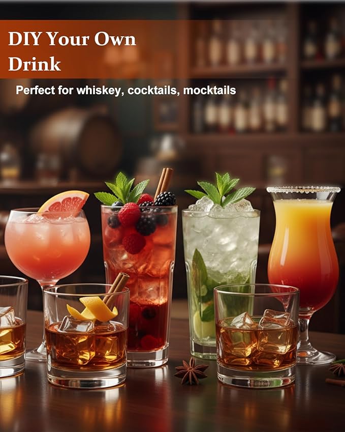 Large Silicone Ice Cube Trays with Lids, ZDPMK 4 Pack Large Whiskey Ice Cube Molds, Easy‑Release 2 Inch Square Big Ice Cube Molds for Freezer, Cocktails, Iced Coffee, Baby Food, Dishwasher‑Safe - Image 7