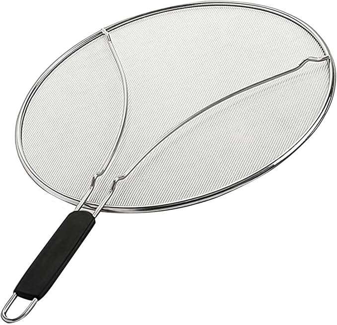 Grease Splatter Screen for Frying Pan 14" - Stops 99% of Hot Oil Splash by Unknown