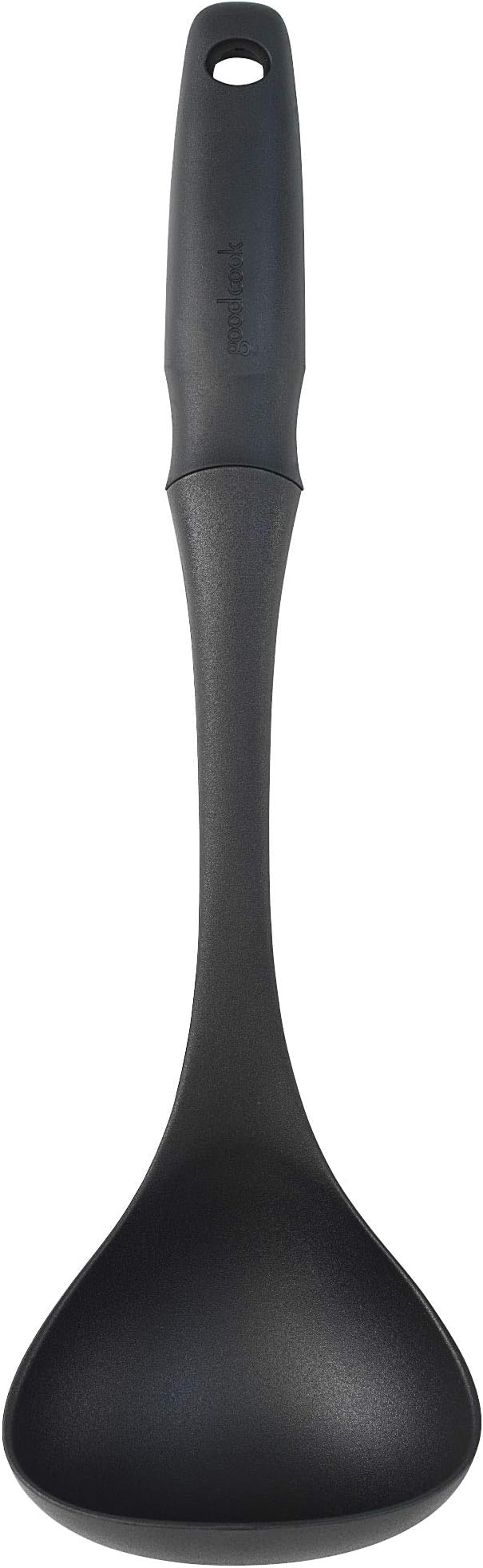 GoodCook Touch Serving and Cooking Nylon Ladle, Black - Image 3