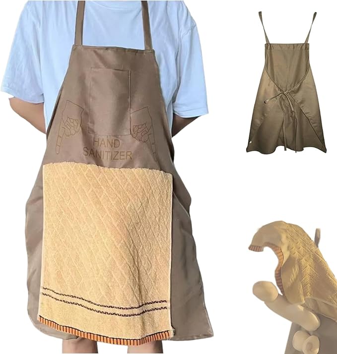 Chef's Prank Apron, Creative Prank Aprons for Men,Funny The Ultimate Gag Gift, Surprise Hiding In The Pocket Gifts