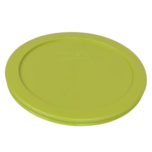 Pyrex 7201-PC 4-Cup Edamame Green Food Storage Replacement Lid (6-Pack) - Made in USA - Image 2
