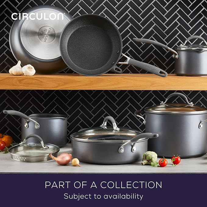 Circulon A1 Series with ScratchDefense Nonstick Induction Frying Pan, 10-Inch, Fry Pan, Graphite - Image 8